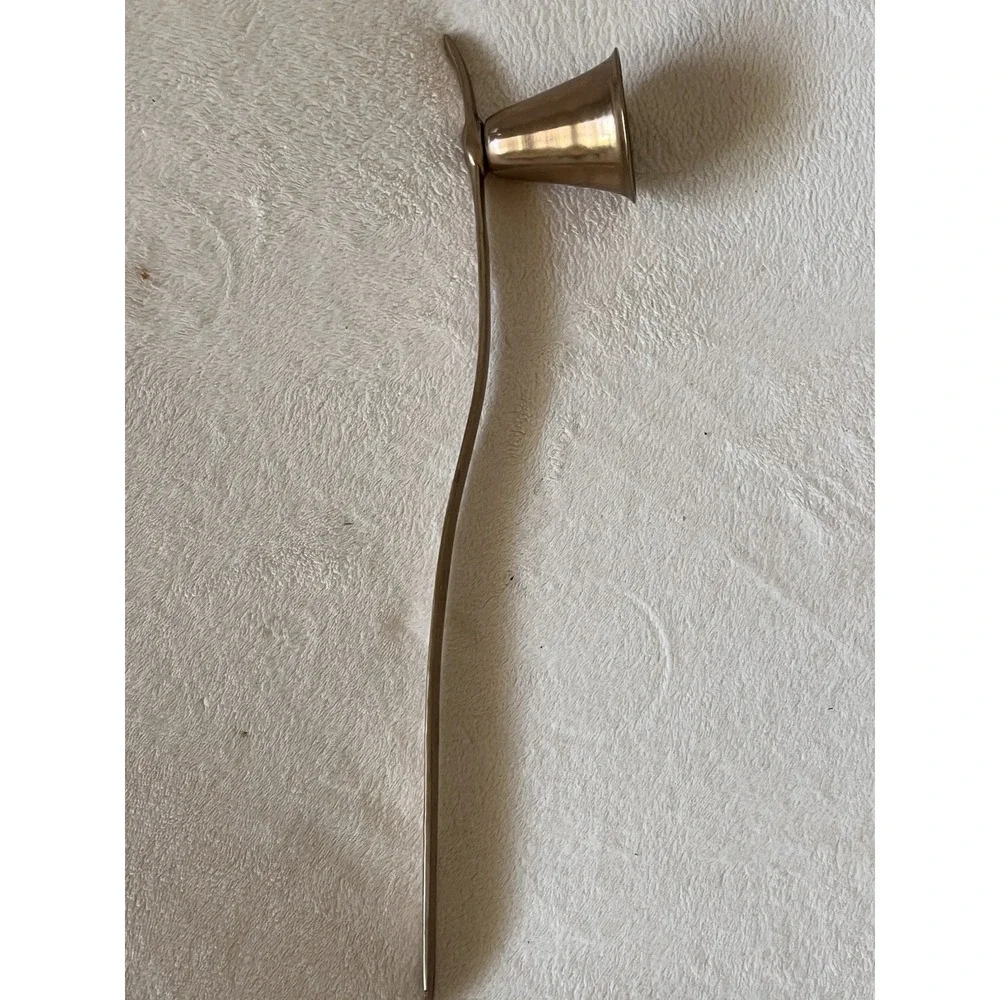 Vintage Brass Candle Snuffer Shelf Styling Decor 10